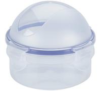 300ml Onion Dome Fridge Storage - Lock Food Containers Round Plastic Lid Domed - lock food storage onion containers round plastic lid domed lunch