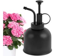 300ML Plant Mister, Vintage Watering Spray Bottle, Fine Mist Garden Flower Sprayer, Small Retro Spritzer Watering Can High-Atomization Nozzle Sealed Leak-Proof Gift for Indoor Outdoor Garden(black)