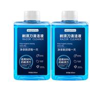 300ml Razor Cleaning Fluid, Compatible With Panasonic Xtra ES LS ST LM RC LT73 Series Electric Shavers(2-PCS)