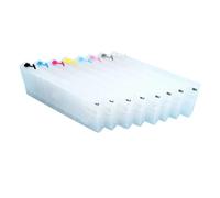 300ML Refillable Ink Cartridge With Chip Compatible Compatible With Stylus Pro 4880 4880C 4000 7600 9600 4400 4450 4800 No Ink(1 PC LLK With Chip)