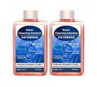 300ml Shaver Cleaning Solution Compatible For Braun Series 3/5/7/8/9 CCR2 CCR4 Shaver Cleaning Cartridge Refill Fluid(2 pcs)