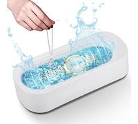 300ml Ultrasonic Cleaner,Ultrasonic Glasses Cleaner,Jewellery Sonic Cleaner,Sonic Jewellery Cleaner,Portable Professional Silver Cleaner for Ring