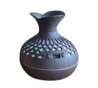 300ml USB Essential Oil Diffuser, Diffusers for Home, Auto-Off, 7 LED Light Colors-Yellow, Scented Oil Diffuser Vaporizer Humidifier, Electric Aroma Diffuser for Office Home (B)
