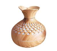 300ml USB Essential Oil Diffuser, Diffusers for Home, Auto-Off, 7 LED Light Colors-Yellow, Scented Oil Diffuser Vaporizer Humidifier, Electric Aroma Diffuser for Office Home (A)