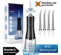300ml USB Rechargeable Oral Irrigator Portable Dental Water Flosser Tooth Pick