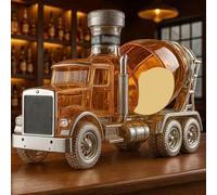 300ML Whiskey Decanter Bottle - Art Statue, 3D Car Shaped Whiskey Wine Bottle Sculpture, Creative Car Theme Whiskey Decanter, Novelty Glass Wine Storage Container(#3)