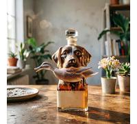 300ML Whiskey Decanter Bottle - Art Statue, 3D Shaped Whiskey Wine Bottle, Fun Animal Themed Bar Decor Gift