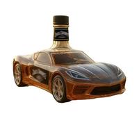300ML Whiskey Decanter Wine Bottles Art Statue Figurine, 3D Sports Car Shaped Wine Bottle Car Glass Whiskey Decanter, Hand Blown Barware Home Gift A