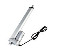 300mm/12"stroke linear actuator, 225LBS/100KGS/1000N load Max 1500N/150kg 12V/24V small linear actuator MQXFCZUX(1500N 5.7MM S_12V BLACK 300MM)