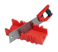 300mm 13TPI Blade & Soft Grip Handle Wood Saw with Expert Mitre Box with 22.5 45 and 90 Degree Cutting Angles Plus 45 Degree Side Angle