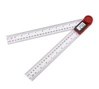 300mm / 200mm Digital Angle Ruler Inclinometer Goniometer Protractor Angle Finder Protractor Goniometer Inclinometer Gauge Ruler Alignment Template Digital Angle Finder Detector Scale Tester Corner