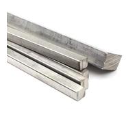 300mm 304 Stainless Steel Square Bar Rod 5mm 6mm 8mm 10mm 12mm 16mm -60mm Steel Linear Shaft, 1pcs(14x14mm)