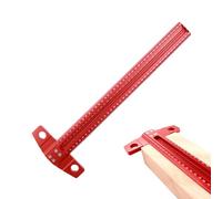 300MM/400MM, Aluminum T Square - Precision Scribing Ruler for Woodworking, Aluminum Alloy T-shaped Ruler | Architect Drawing Square, Professional Layout Tool for Carpentry Work