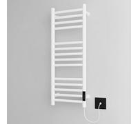 (300mm) Belfast White Dry Electric Towel Rails