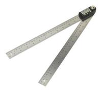 300mm Digital Angle Rule - Digital Display - Metric & Imperial - Angle Finder