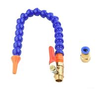 300mm Flexible Plastic Water, Oil & Coolant Hose for Lathe, Milling Machine, for CNC Router and Hydraulic Machinery - Non-Conductive, Heat-Resist