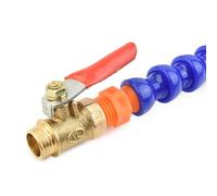 300mm Flexible Plastic Water, Oil & Coolant Hose for Lathe, Milling Machine, for CNC Router and Hydraulic Machinery - Non-Conductive, Heat-Resistant