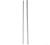 300mm Long Masonry Drill Bits for Impact Drills, Triangle Shank, 2pcs Set, Designed for Drilling 6mm and 8mm Holes in Light Concrete and Limestone