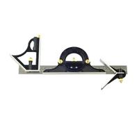 300mm Mini Combination Square - Set Rolson 50879 12inch Protractor Adjustable - combination square set 300mm rolson 50879 12inch protractor