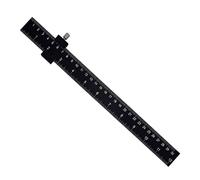 300mm Positioning Ruler Tool Featuring Clear Metric and Imperials Scale for Professional Woodworking Woodworking Ruler