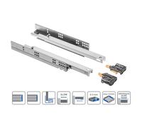 (300mm) Soft Close Undermount Drawer Runner Full Extension