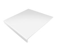 300mm White UPVC Window Board/Cill Cover 1.25m Long 9mm Thick Plastic Window Sill Capping