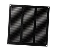 300mm x 300mm Black Metal Air Vent Grille