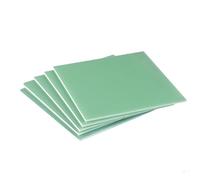 300mm x 300mm Green FR4 Fiberglass Board - Epoxy Resin Panel for Crafts and Electrical Insulation,1pcs(0.8mm)