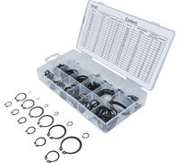 300pc External Snap Ring Set Manganese Steel 18 Sizes