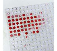 300pcs 0.24 inch Dot Water Sensitive Sticker Turn Red When Got Wet Device Potential Damage Indicator Warranty Void Instruction Liquid Sensor Label