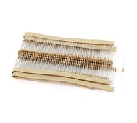 300pcs 1/4 Fixed Resistors Watt 1K Ohm Resistance Electrical Carbon Single Resistors Film Resistor Specialised accessories
