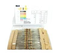 300Pcs 1/4W 5% 10 Ohm ~1M Ohm resistors assorted Kit Set 30 Kinds Each Value Carbon Film Resistor pack BOX