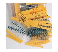 300Pcs 10-1M Ohm 1/4w Resistance, 1Percent Metal Film Resistor Assortment Kit Set, 30Kinds x10pcs KzHgIdRY