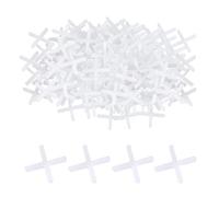 300PCS 2mm Tile Spacers, Cross Shape Alignment Tools for DIY Wall Floor Tiling, Garden Paving Slabs Installation Kit (White)