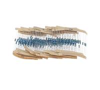 300Pcs 30Kinds 0.25w 10 ohm -1M Ohm 1/4w 1% Metal Film Resistor pack NWPNLXEA