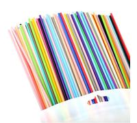 300Pcs 3D Pen Filament Refill for 3Doodler Start+ 3D Pen,2.5mm PCL Printing Filament Low Print Temperature Refills Case for 3Doodler Start 3D Pen Each Color 15cm x 10 pcs Total 30 Colors