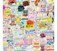 300PCS Affirmation Stickers, Holographic Motivational Sticker Pack, Positive Journal Encouraging Shiny Quotes for Kids, Teachers, Classroom, Waterproof Scrapbook Supplies