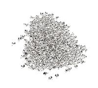 300Pcs Bells for Crafts, Craft Bells Mini Bells Small Bells for Crafts Silver Bells Jingle Bell Bracelet Anklets Necklace Knitting Jewelry Mini Bells, 6mm