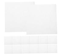 300pcs Bird Waterproof Sheets Rat Cage Rabbit Bird Cage Platform Cockatiels Feeders Parrot Stand Birdcage Hammock Bird Supplies Pour Absorbent Bird Urine Pad White Non-woven Fabric