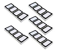 300Pcs Black Border Name Label Stickers Identification Badges Stickers Clothing Labels for School Themed Party Folder Labels