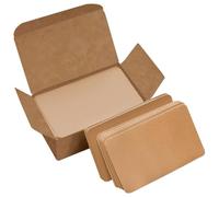 300pcs Blank Kraft Paper Cards for School and Office Note Taking
