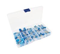 300pcs/box 1KV 2KV 3KV High Voltage Ceramic Capacitors Assortment Kit Box 1nF 2.2nF 10nF 22nF 0.47nF 102 222 472 103 223 152 332 AUOQKQUT