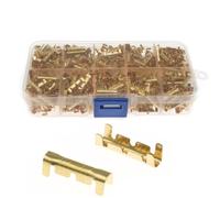 300Pcs/Box U-shaped terminal Wire Buckle tabinserts Docking connector line pressing splice cards fascia 0.5-1.5mm2 DJ 453