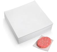 300Pcs Burger Patty Paper, AIMEIKI 7x7 Inch Parchment Paper Squares for Burger Press, Unbleached Smash Burger Paper for Separating Patty, Cake Baking, Wrapping Candies and More