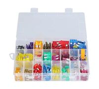 300Pcs Car Blade Kit, Automotive Medium and Small Blade Replacement Set with Clip, 32V PES Assortment for Vehicles and Electrical Equipment