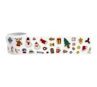 300Pcs Cartoon Christmas Sticker Scrapbooking Sticker for Laptops Phone Covers Water Bottle Skateboards Embellishments Adhesive Labels
