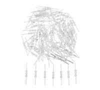 300pcs Chandelier Crystal Butterfly Hooks, Iron Fasteners