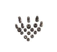 300pcs Charging Hand Drill Gear /8/9/11/12/13/14/15 Teeth For RS 550 775 electronic starter Shaft 3/3.9/4.9mm Replaceable electronic starter Gear IDGTTLDF(H(300PCS))