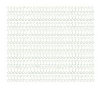 300Pcs Christmas Ornament Hooks Stainless Steel Star Shaped S Hooks (Green)