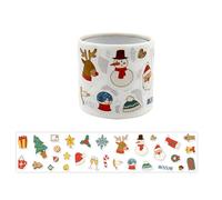 300Pcs Christmas Sticker Kids Reward Cartoon for Packaging Scrapbooking Mug Journal Laptop Snowboard Adhesive Labels